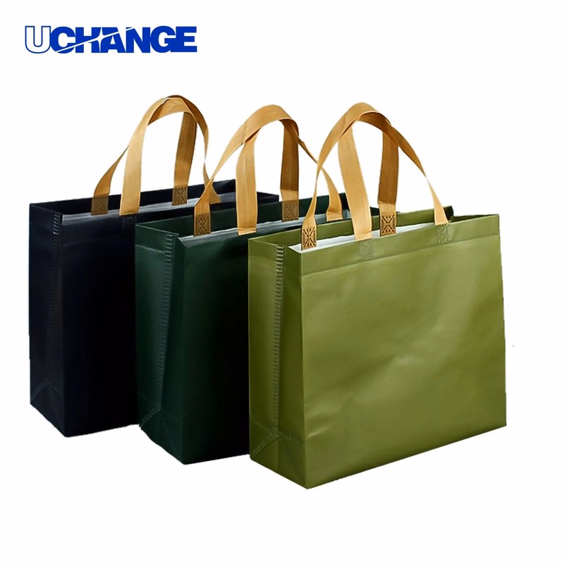Plastic-Coated Non-Woven Tote Bag
