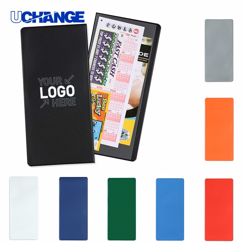 Single Panel Lottery Ticket Holder Case