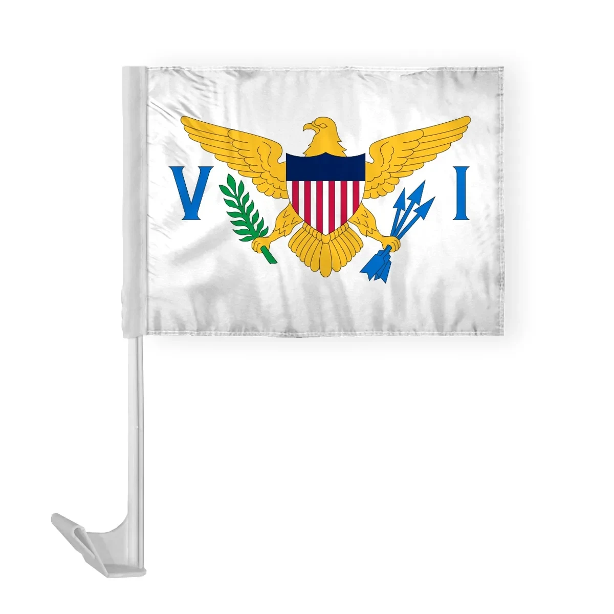 12"x16" & 10.5''x15'' U.S. Virgin Islands Car Flags 1