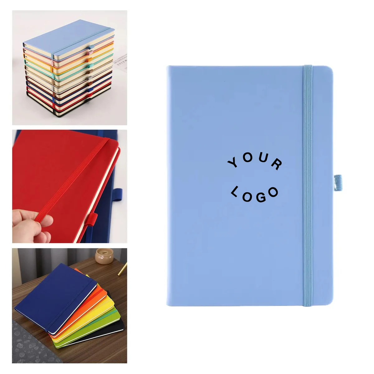 Ruled A5 Notebook with Pen Loop for Daily Writing 1