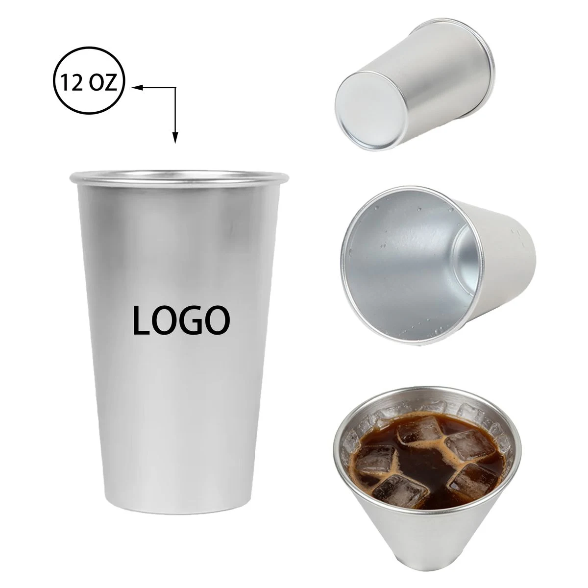Reusable Aluminum Mug 1