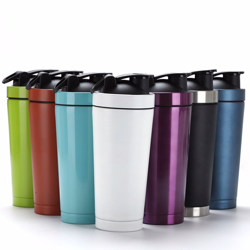 32oz Stainless Steel Protein Powder Shake Sports Water Cup