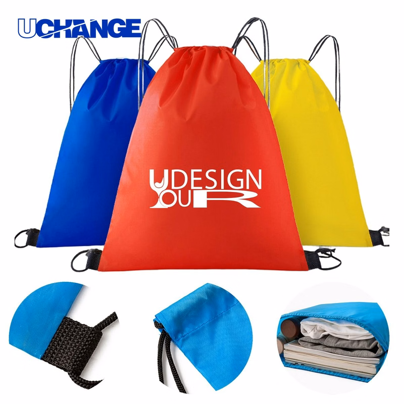 Lightweight 210D Polyester Drawstring Backpack Organizer
