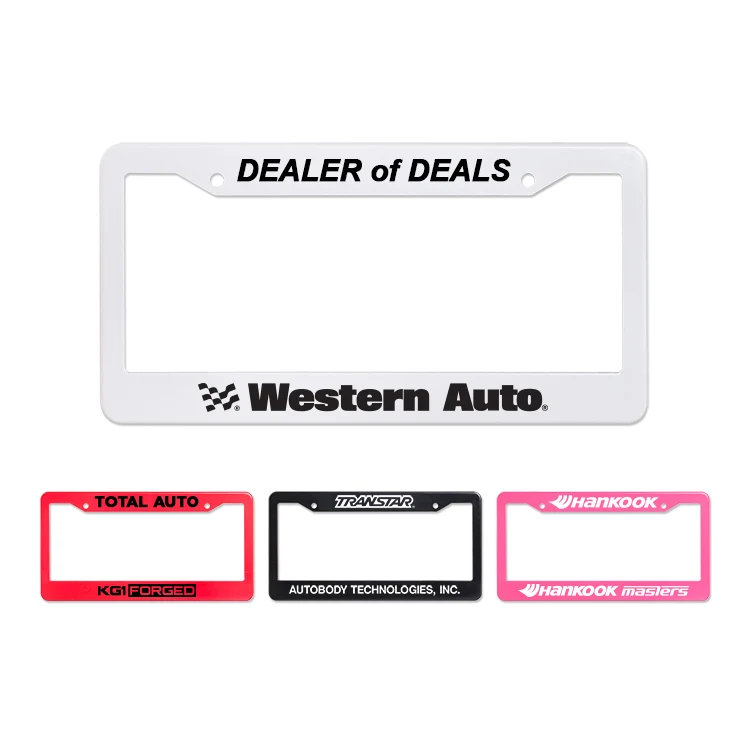High Impact License Plate Frame 1