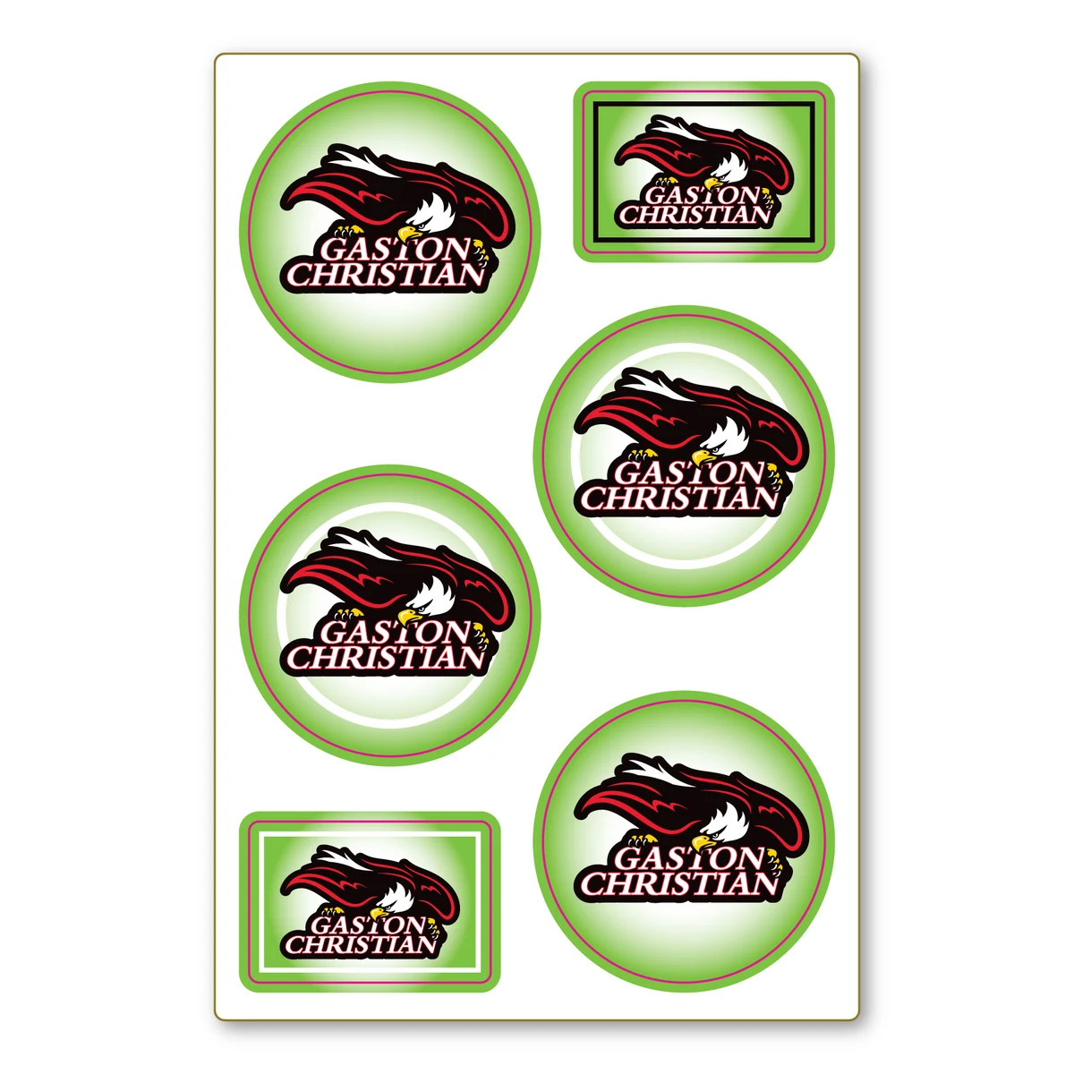 4" x 6" Adhesive Decal Sheet 1