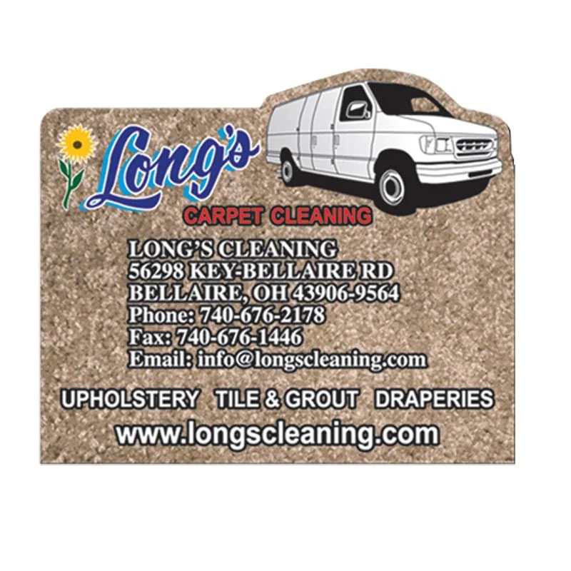 2.5"X3" Delivery Van Stock Shape Vinyl Magnet - 30mil 1