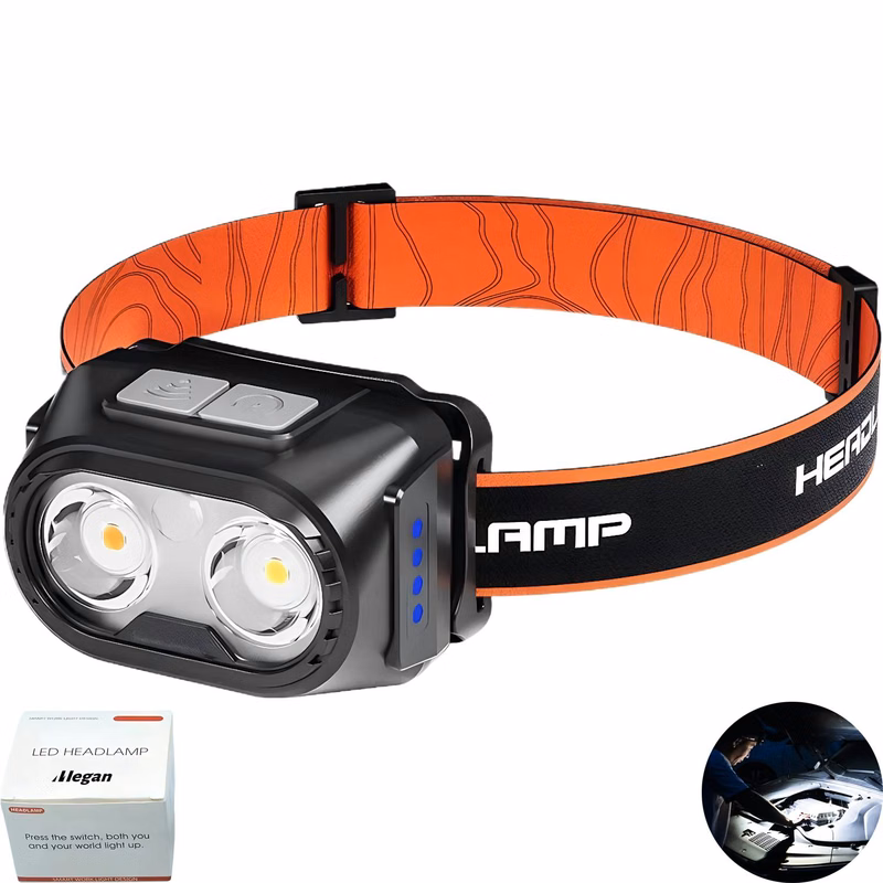 Rechargeable Adjustable LED Headlamp