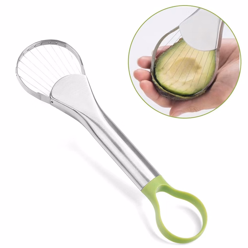 Multi-Purpose Stainless Steel Avocado Cutter
