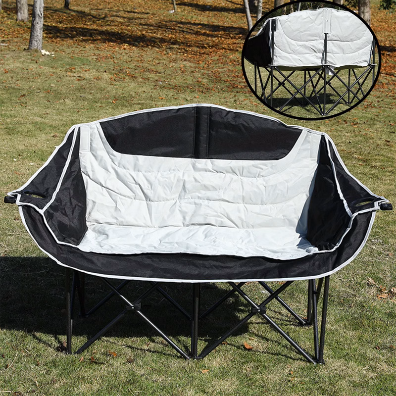 Portable Camping Moon Chair For 2 People