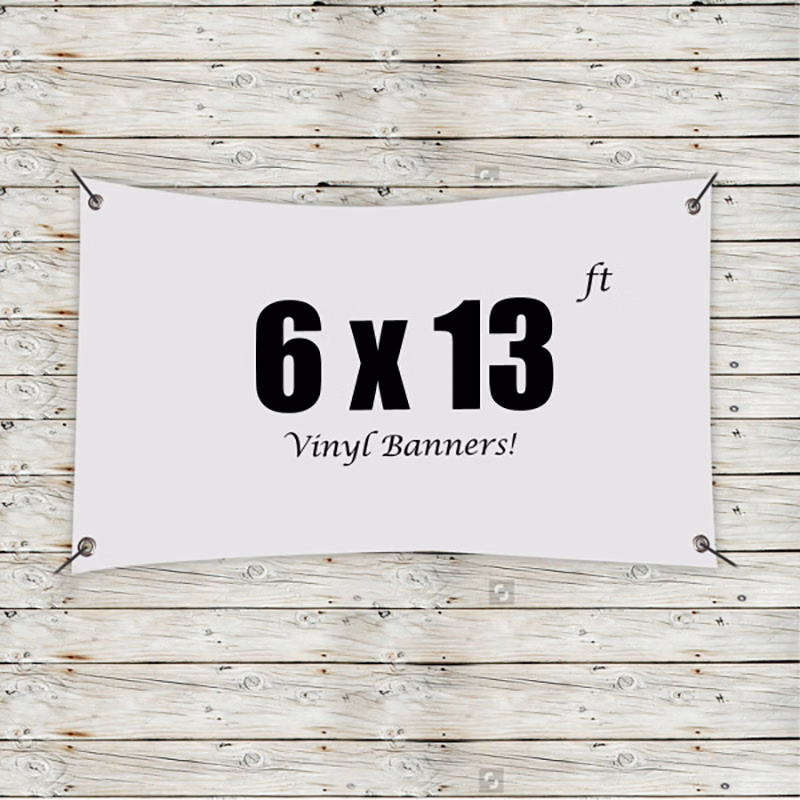 Custom 6' x 13' Vinyl Banners