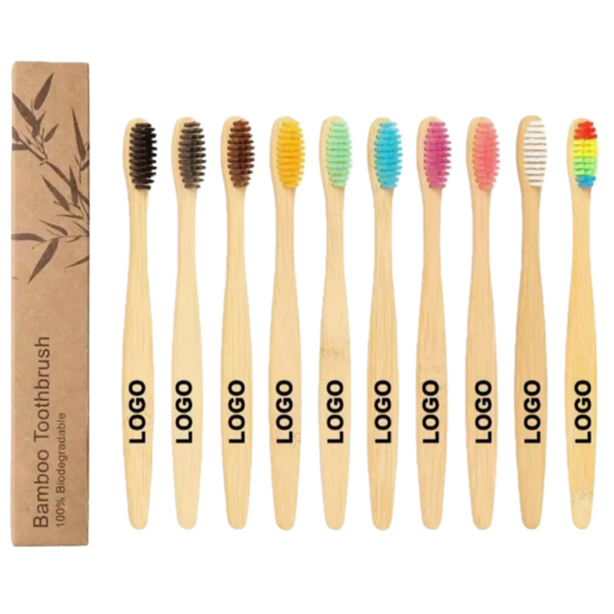 Environmental Bamboo Toothbrush 1