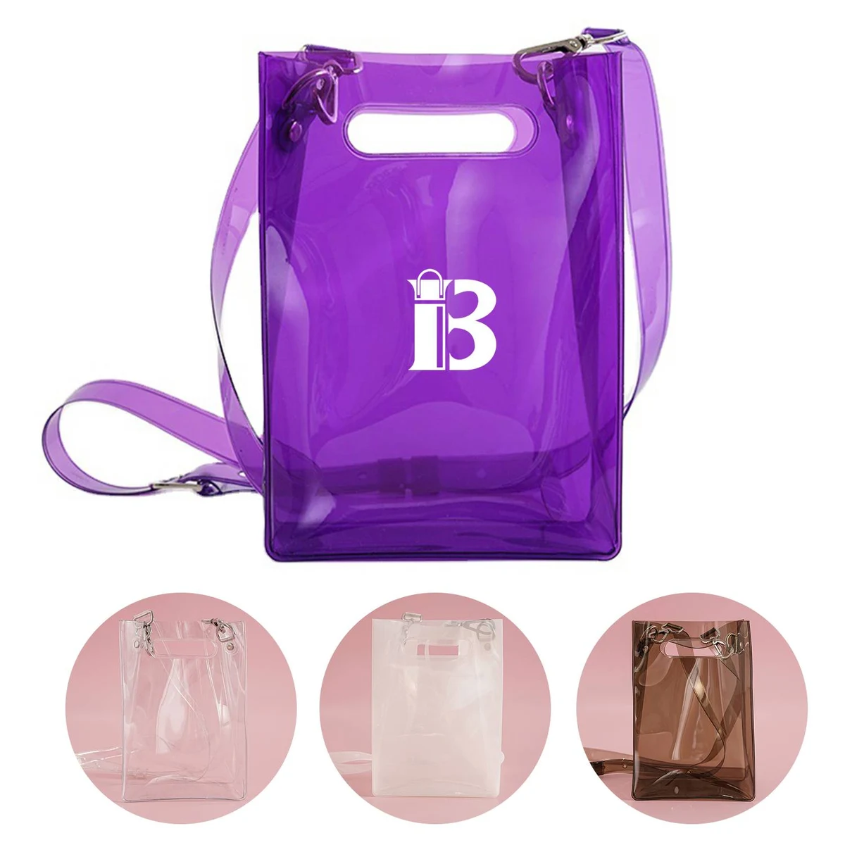 PVC Crossbody Shoulder Transparent Bag 1