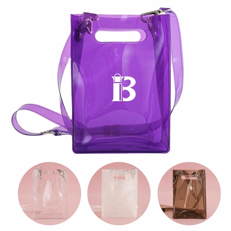 PVC Crossbody Shoulder Transparent Bag