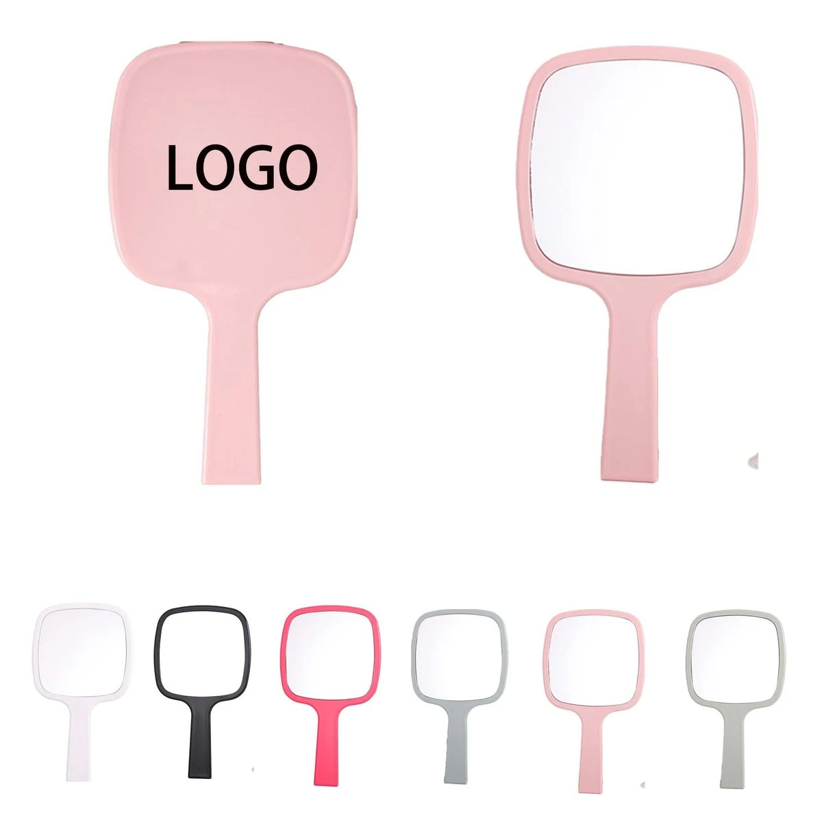 Large Handheld Makeup Mirror 1