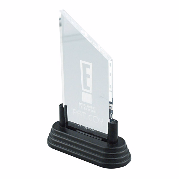 Acrylic Peak Award w/Pop-In Base