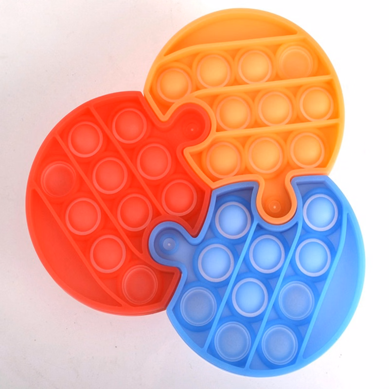 Petaloid Spliced Push Pop Bubble Fidget Toy