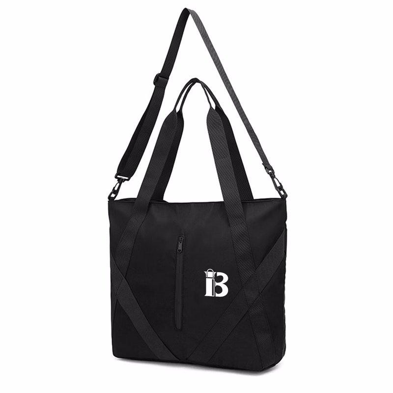Shoulder Tote Bag with Zipper
