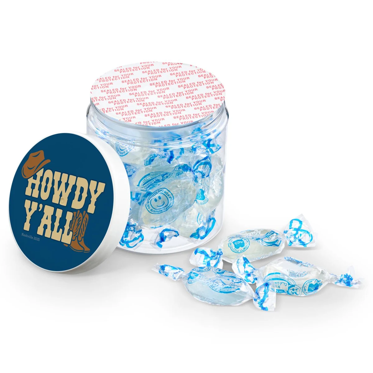 8 OZ JAR OF MATLOW'S MINT CANDY 1