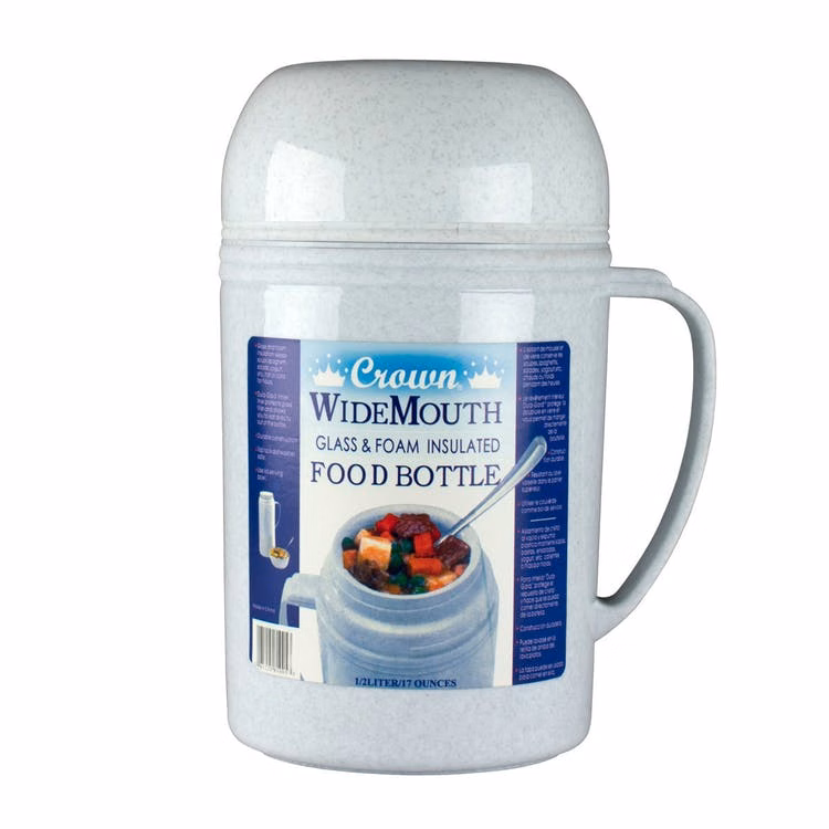 Vacuum Insulated Food Jars - White 17 oz