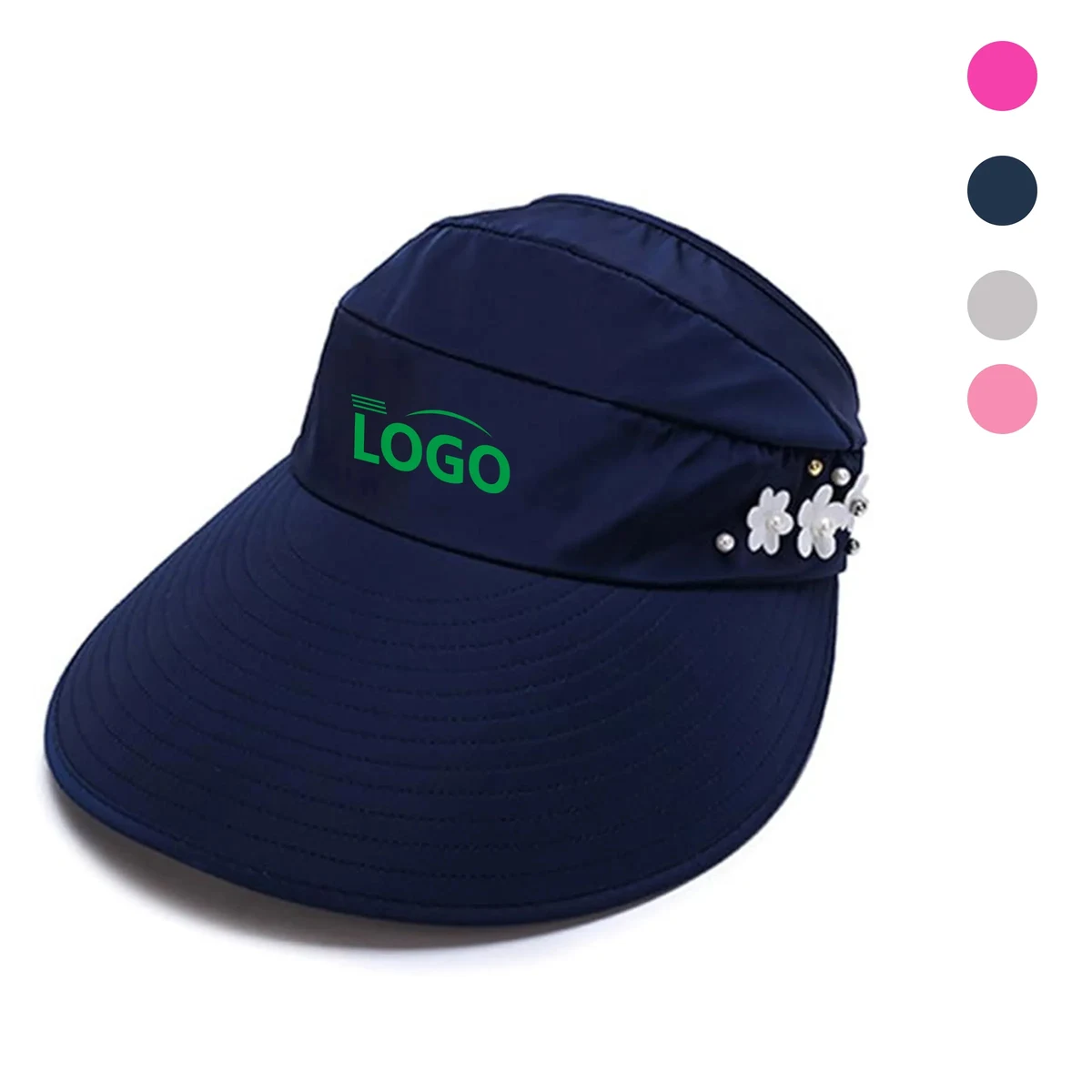 Stylish Adjustable Summer Visor with Sun Protection 1