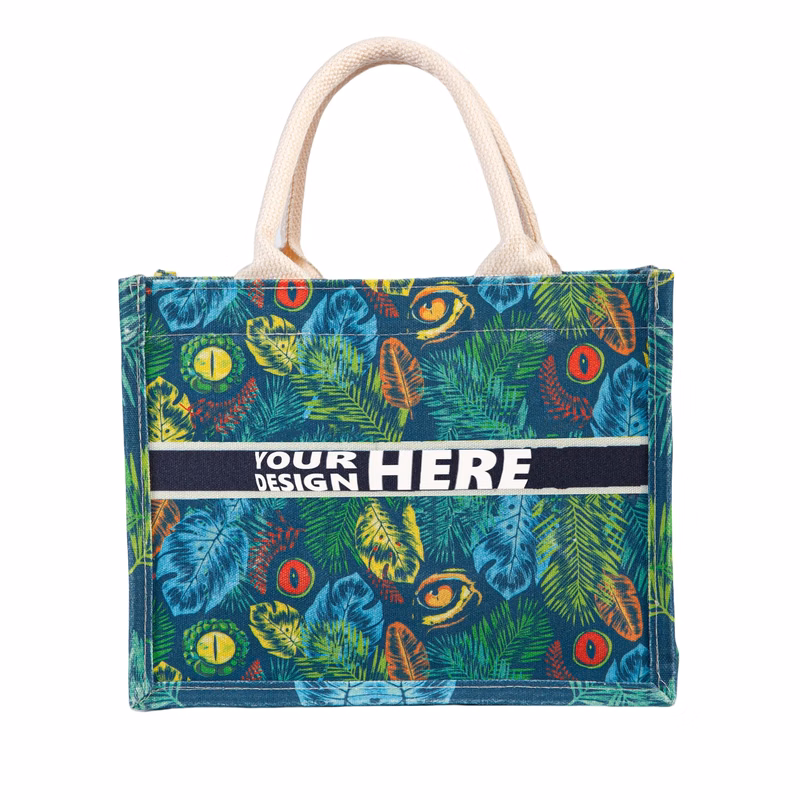 Rainforest Adventure Canvas Tote