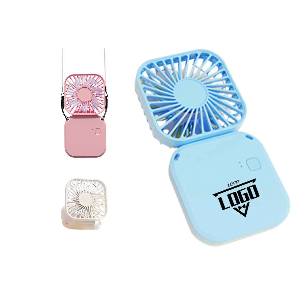 Mini Folding Neck Fan 1