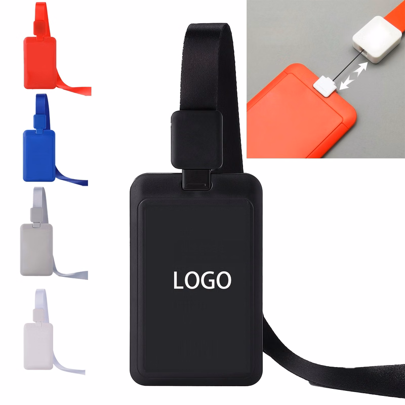 Auto-Retractable Lanyard Card Holder