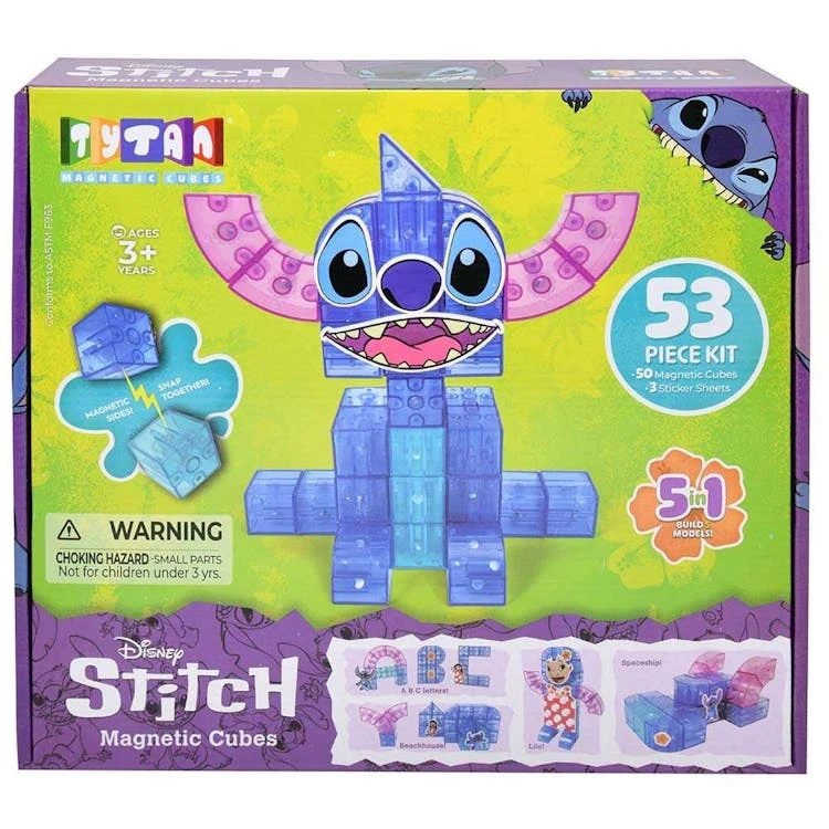 Disney Stitch Magnetic Tile Kit 53 Piece 1