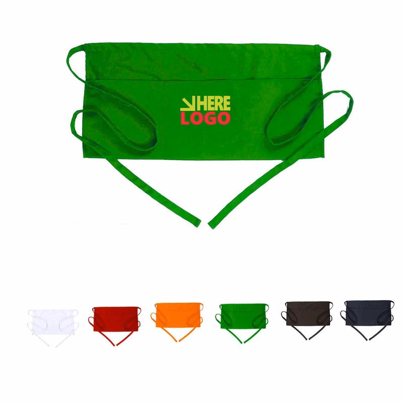 Long Waist Strap Half Apron