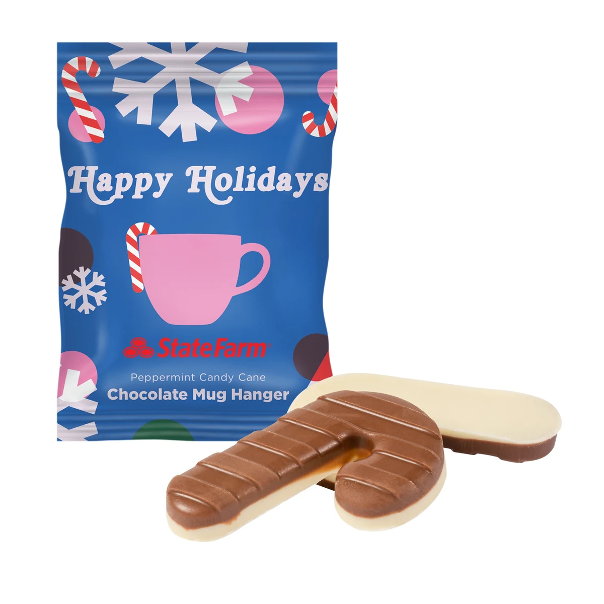 Holiday Mug Hanger- Peppermint Candy Cane 1