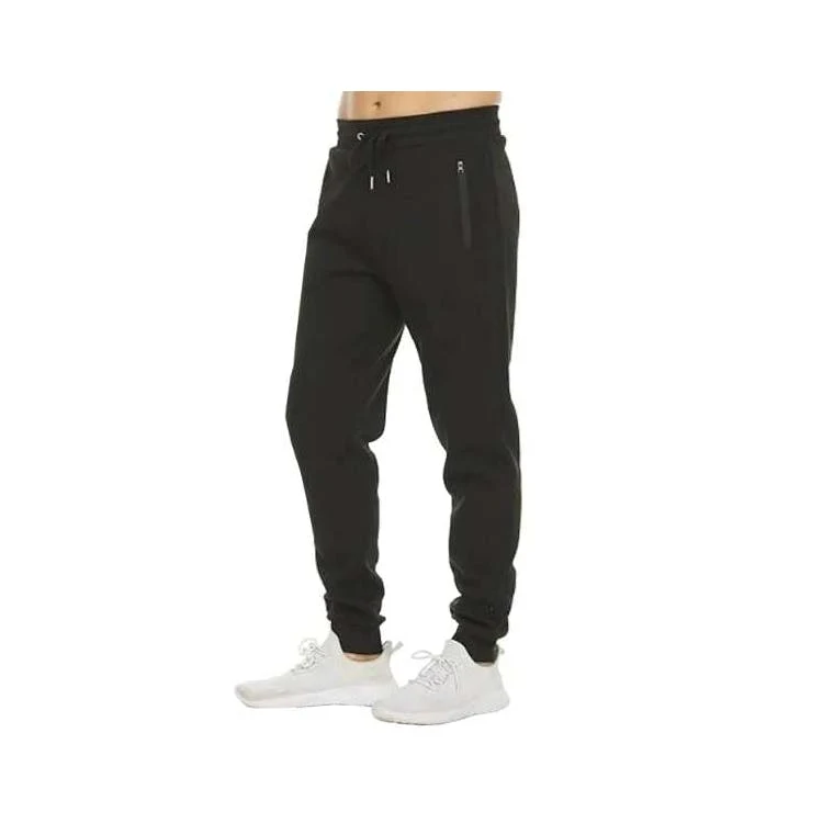Unisex Heavyweight Fleece Joggers Black M-2XL 1