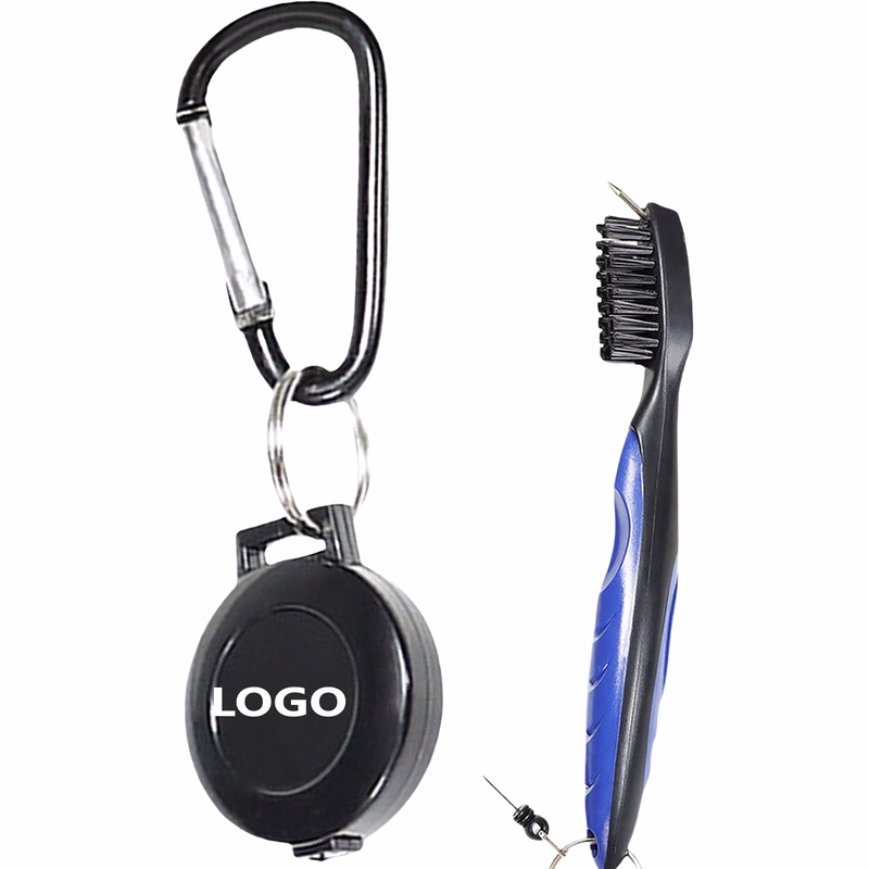 Retractable Golf Cleaning Equipment Brush