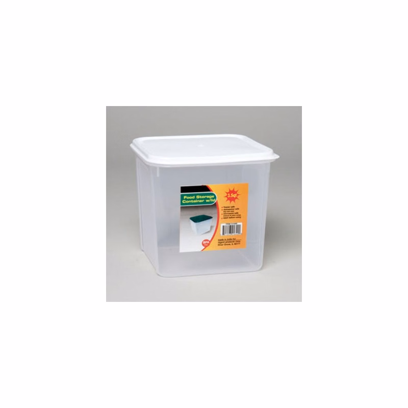 Food Storage Containers - Square 3.5 Qt