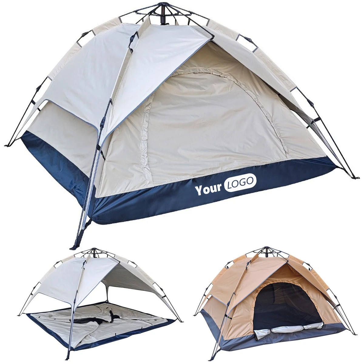 Polyester Outdoor Camping Folding Tent 1