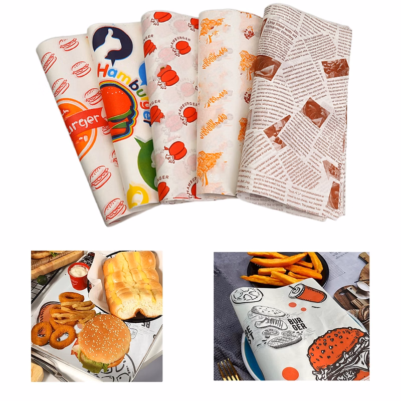 Grease Proof Food Wrapping Paper