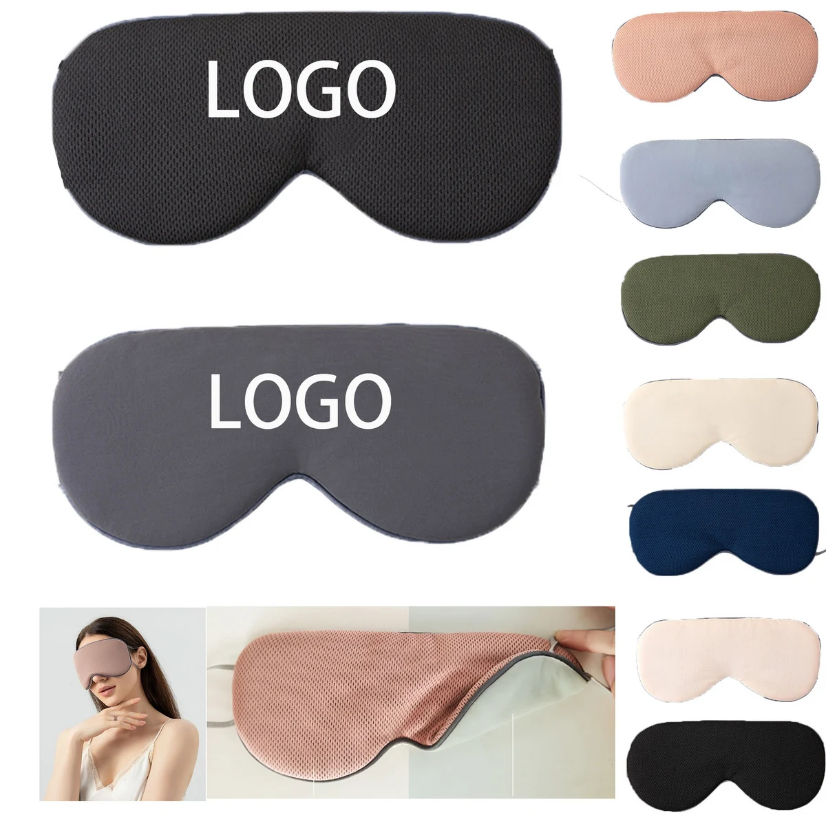 Double-Sided Cooling And Heating Sleeping Eye Mask 1