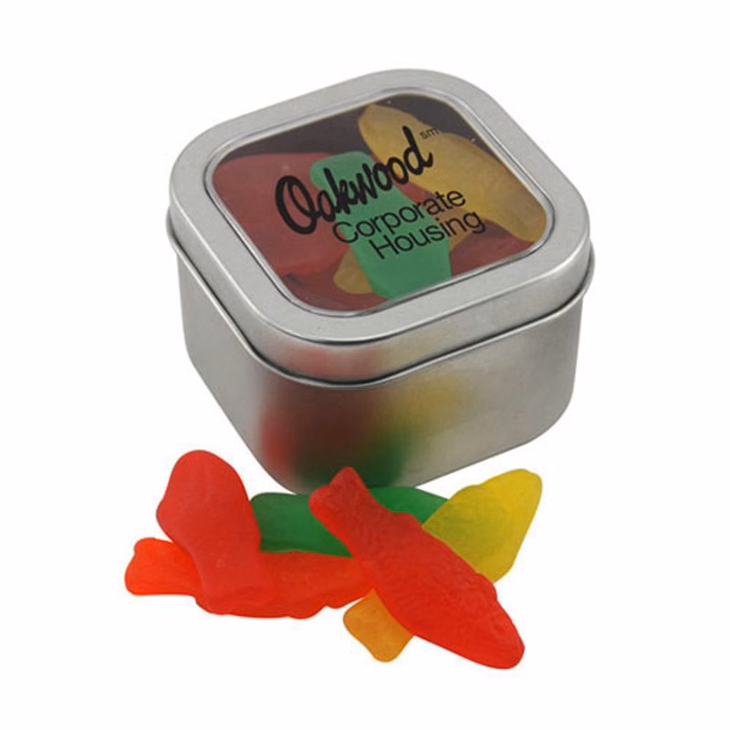 Window Tin with Swedish Fish