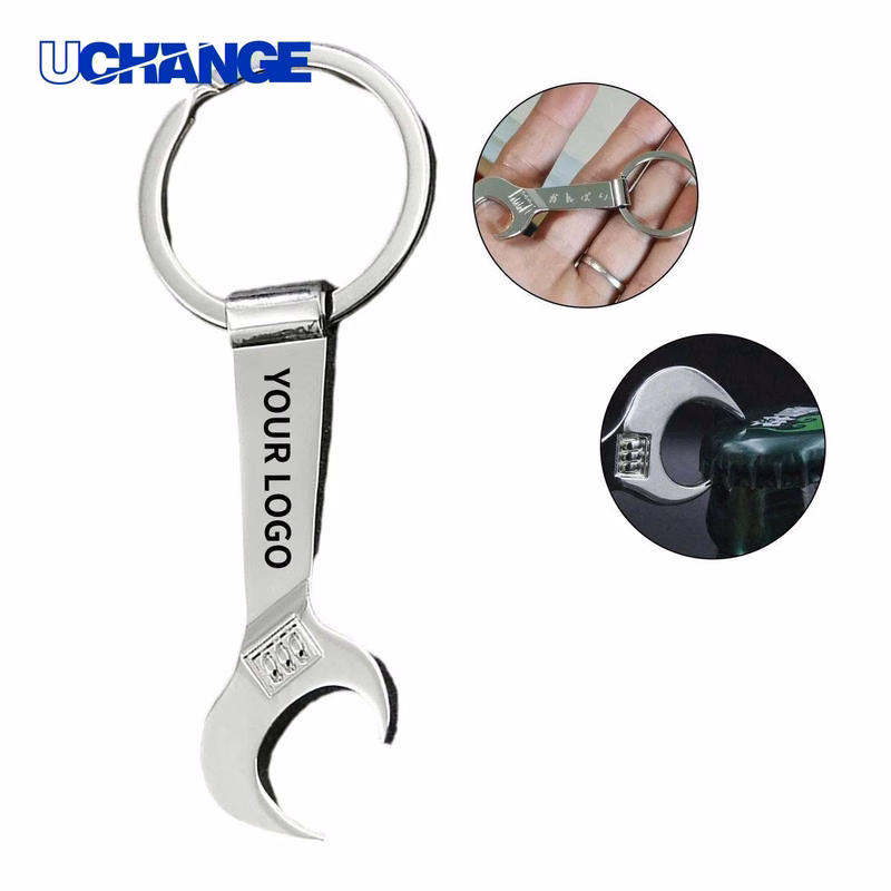 Metal Wrench Bottle Opener Tool Portable for Beverages