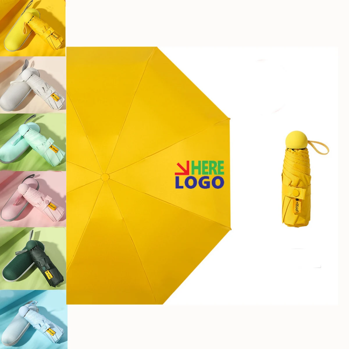 Sunshade UV Protection Folding Umbrella 1