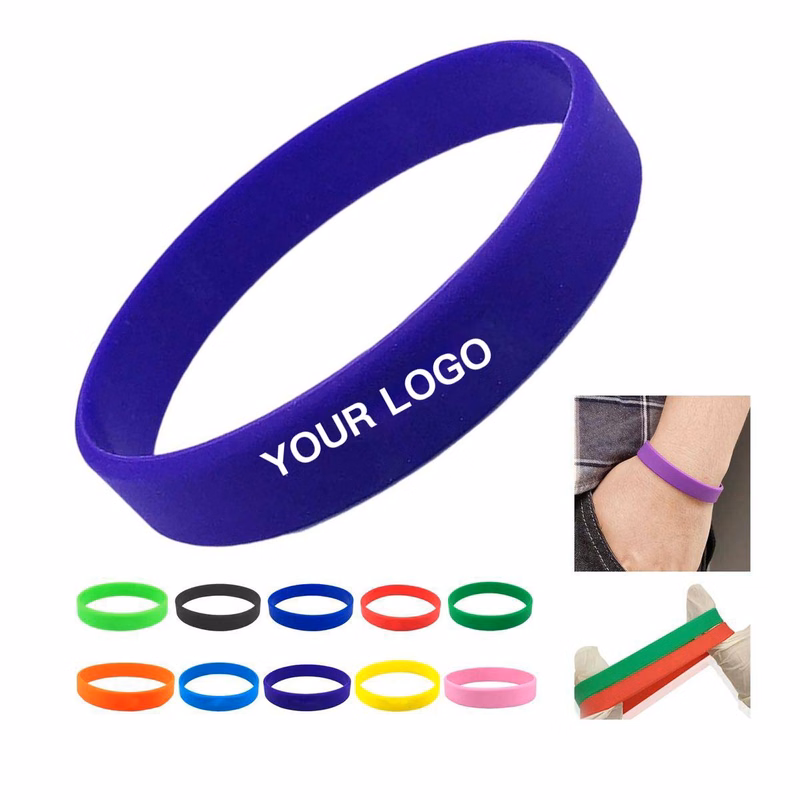 Colorful Silicone Wristbands for Events and Teams