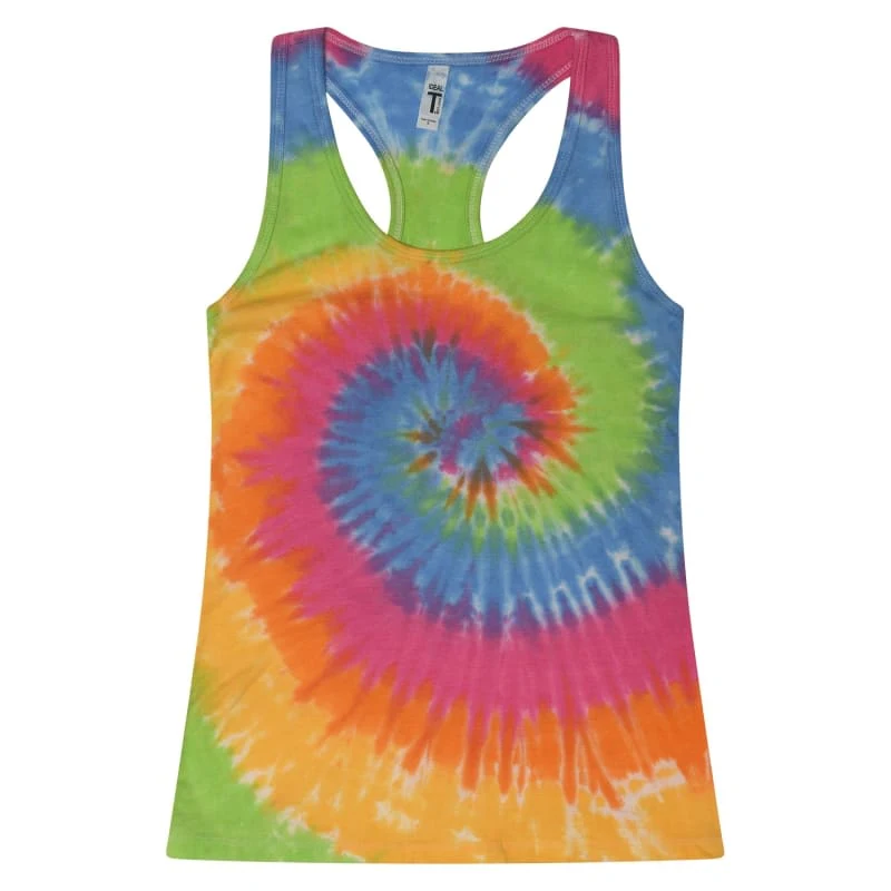 Tie-Dye Ladies' Racerback Tank 1