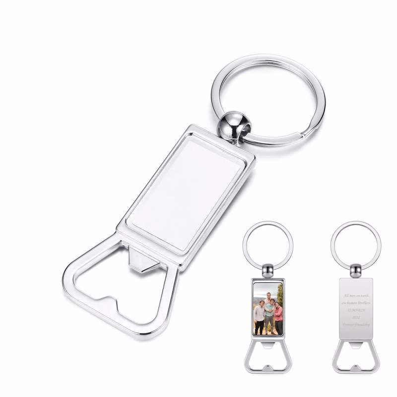 Blank Keychains Metal Bottle Opener