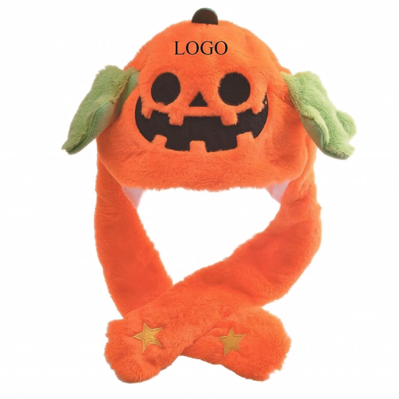 Plush Animal Hat Ear Moving