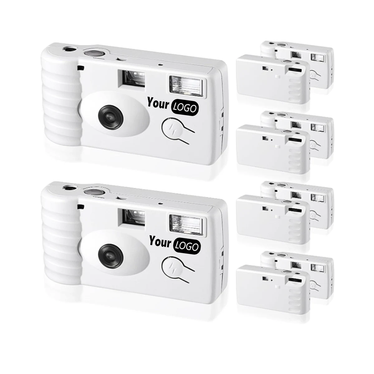 MOQ 50pcs Disposable Retro Film Camera With Your Logo 1