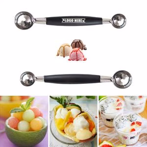 Dual Headed Ice Cream Scoop Salad Spoon