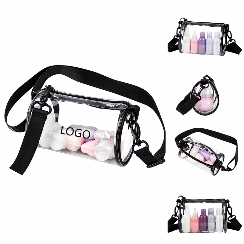 PVC Cylinder Crossbody Bag