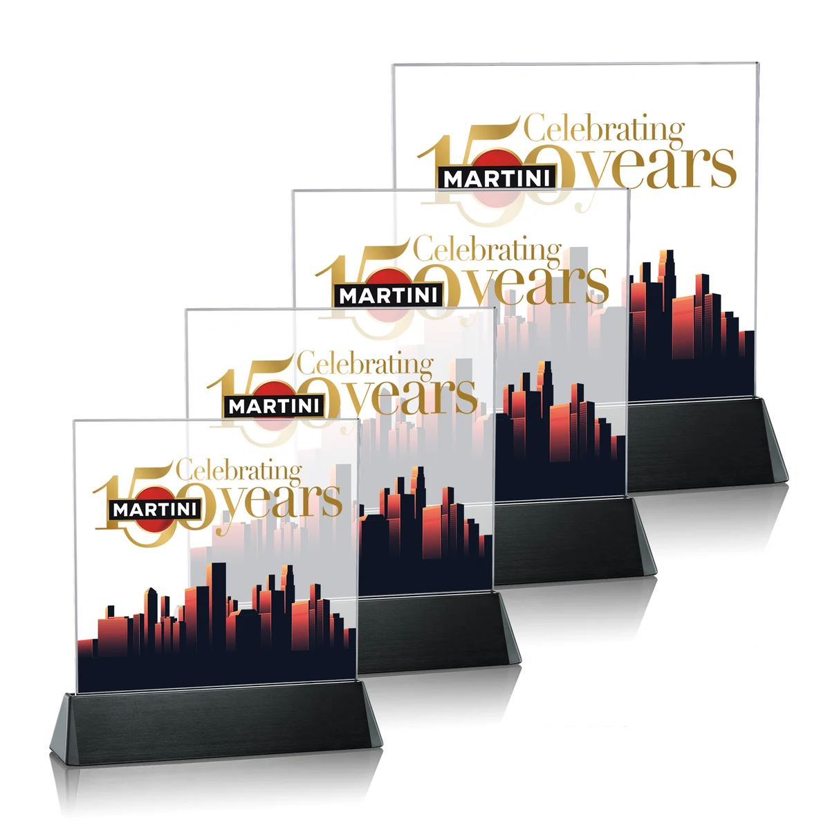 Sierra Square VividPrint™ Award - Black 1