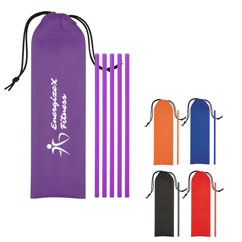 5-Pack On The Go Str With Pouch 1