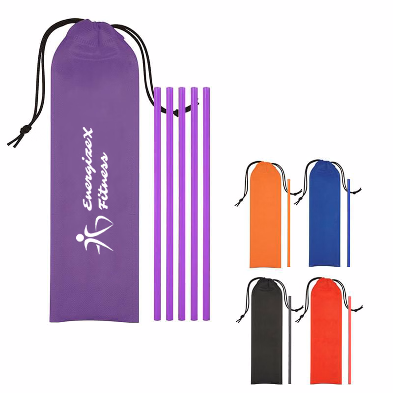 5-Pack On The Go Str With Pouch