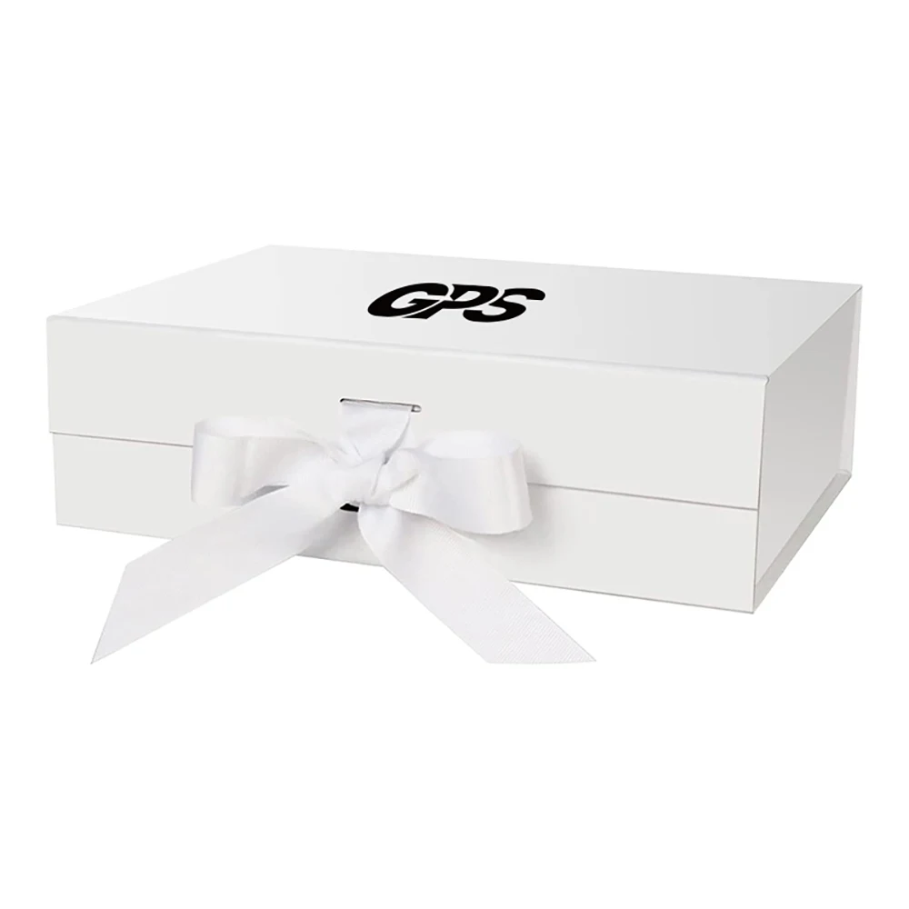 Elegant Matte Black Customizable Gift Box 1